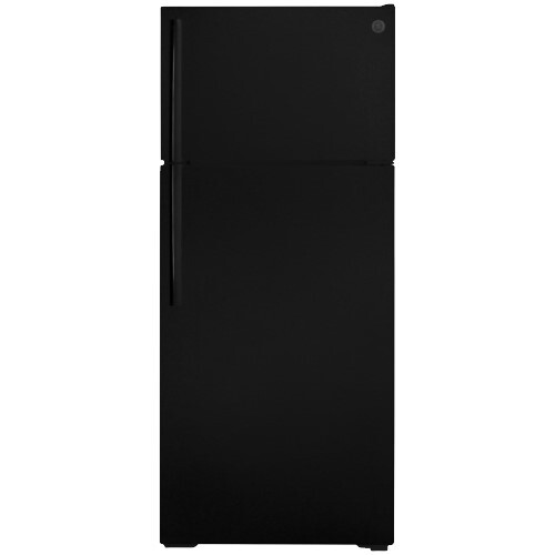 REFRIGERATOR 17.5 CF BLACK TOP MOUNT Estar LED ICEMAKER