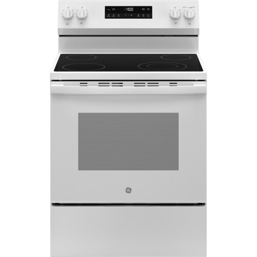 RANGE 5.3 CU FT  4-RADIANT ELEMENT STEAM CLEAN POWER BOIL WHITE