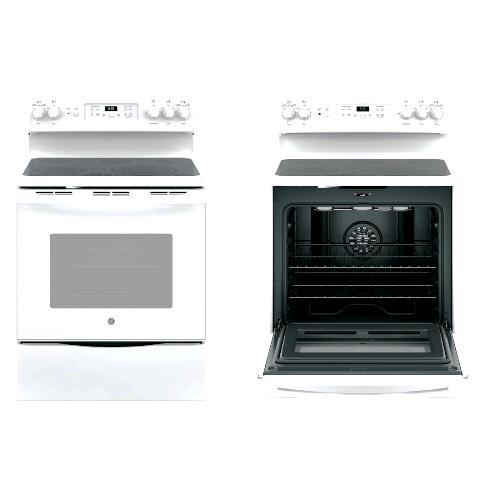 RANGE ELECTRIC 5.3 CU FT SELF CLEAN CONVECTION WHITE