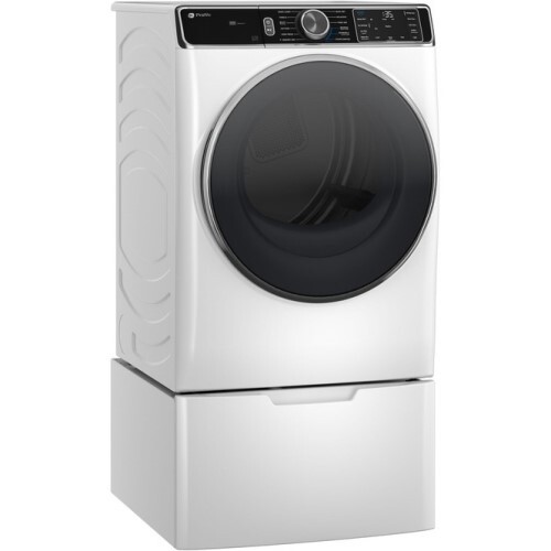 DRYER 7.8 CF ELECTRIC WHITE FRONT LOAD SMART 12 CYCLES STEAM SANITIZE CYCLE