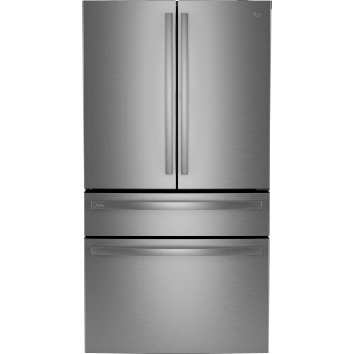 REFRIGERATOR 29 CF STAINLESS STEEL 4 DOOR FRENCH DOOR W/DOOR IN DOOR FINGERPRINT RESISTANT