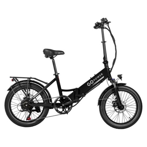 EBIKE FOLDABLE 20MPH 45M RANGE - BLACK