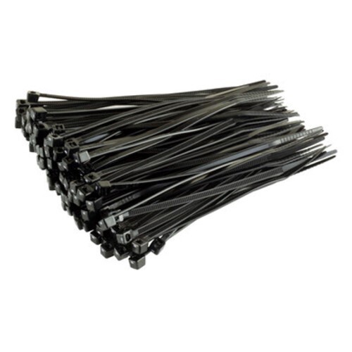 CABLE TIE 6" BLACK 100/PACK