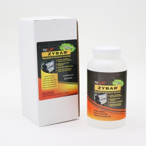 THERMAL COATING 32 OZ. ( 0.95L) BOTTLE - QUART COATS ENTIRE EXHAUST INSIDE & OUTSIDE SILVER/ALUMINUM