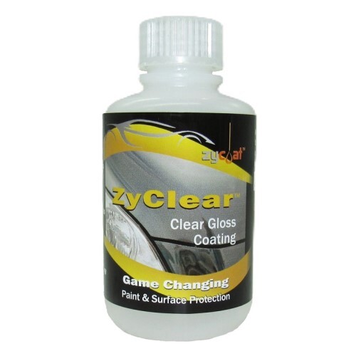 HIGH TEMP COATING ZYCLEAR FORMULATED FOR PAINT & SURFACE PROTECTION - 4 OZ BOTTLE ONLY. COVERS 100