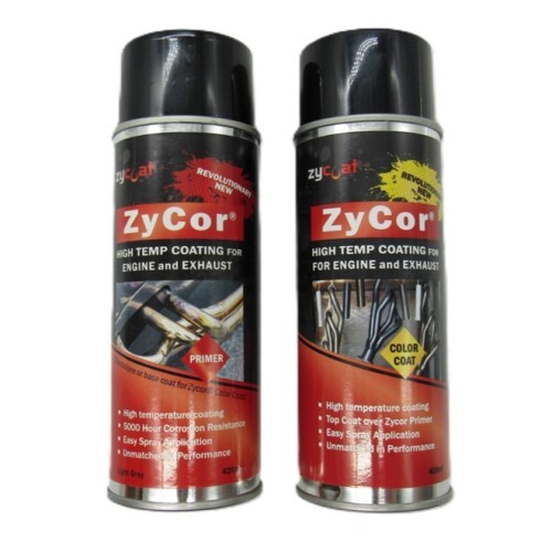 COMBO KIT ZYCOR - 1 CAN "PORSCHE GRAY" & 1 CAN PRIMER  - 13 OZ AEROSOL SPRAY