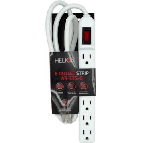 POWER STRIP 4' 6 OUTLET UL