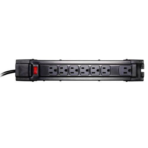 PROTECTOR SURGE 6' W/7 OUTLET STRIP METAL CASE