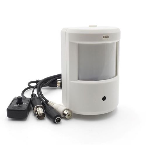 CAMERA 2MP HDAVS AND ANALOG COVERT MOTION DETECTOR, BUILT IN MIC, 12VDC