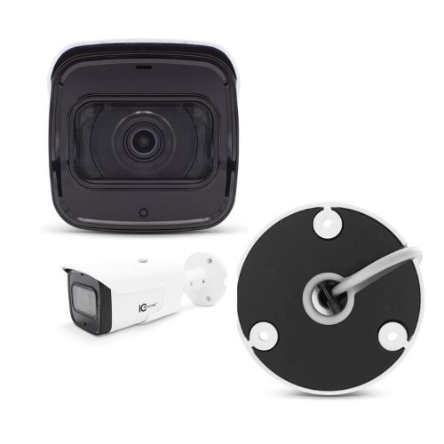 CAMERA 4MP IP EDGE LNE, SMALL SIZE BULLET, FIXEDE 2.8MM LENS, POE CAPABLE