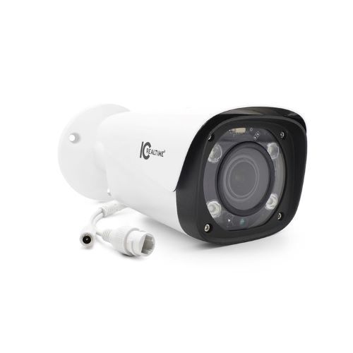 CAMERA BULLET 2MP IP INDOOR/ OUTDOOR MID SIZE BULLET, POE CAPABLE