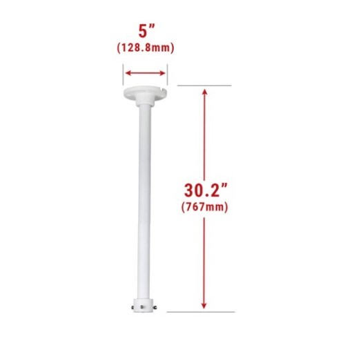 MOUNT CEILING WITH 30" POLE TO BE SOLD WITH MNT-ADAPT-SM