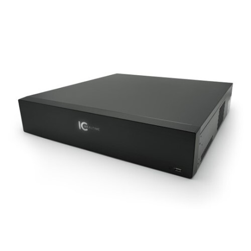 RECORDER NVR 16 CHANNEL 2U 4K NVR - UP TO 12MP RESOLUTION - 4TB HDD