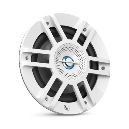 SPEAKERS PREPMIUM MARINE 6.5" 2-WAY/ RGB LIGHTING - WHITE