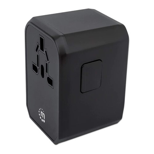 WALL CHARGER TRAVEL ADAPTER USB-C PD PORT TO 45 W THREE USB-A PORTS WITH 2.4 A / 5 V TOTAL