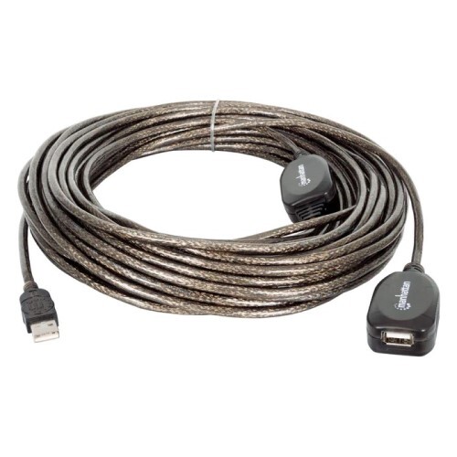 CABLE USB EXTENSION ACTIVE A MALE / A FEMALE 65 FT