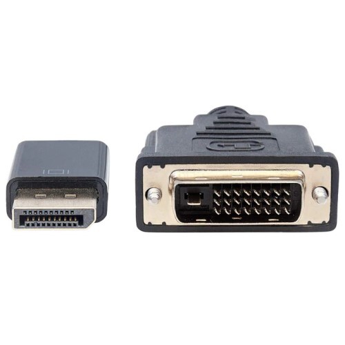 CABLE DISPLAYPORT 1.2A MALE TO DVI-D 24+1 MALE 10 FT. BLACK