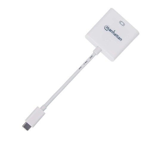 CONVERTER USB-C MALE TO HDMI FEMALE WHITE
