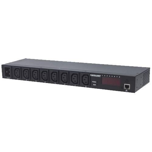 POWER DISTRIBUTION UNIT 8 PORT 19" RACKMOUNT INTELLIGENT