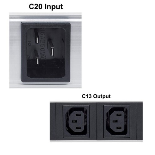 POWER DISTRIBUTION UNIT 8 PORT 19" RACKMOUNT INTELLIGENT