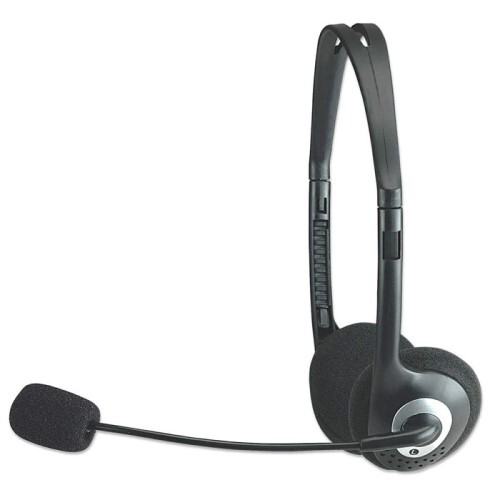 HEADSET LIGHTWEIGHT DESIGN WITH MICROPHONE AND IN-LINE VOLUME CONTROL