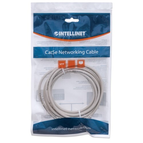 CABLE CAT6 BOOTED GRAY 1FT