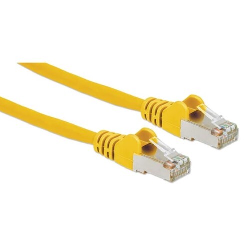 CABLE CAT6A PATCH SHEILDED 5 FT YELLOW