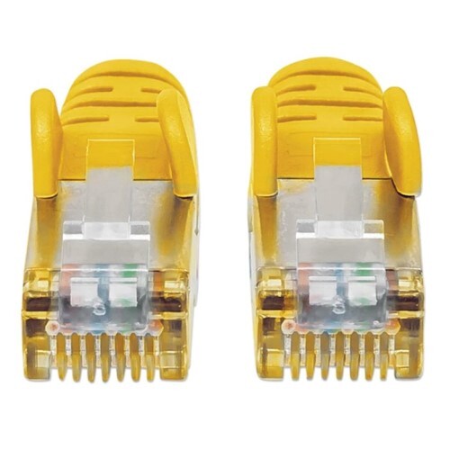CABLE CAT6A PATCH SHEILDED 14 FT YELLOW