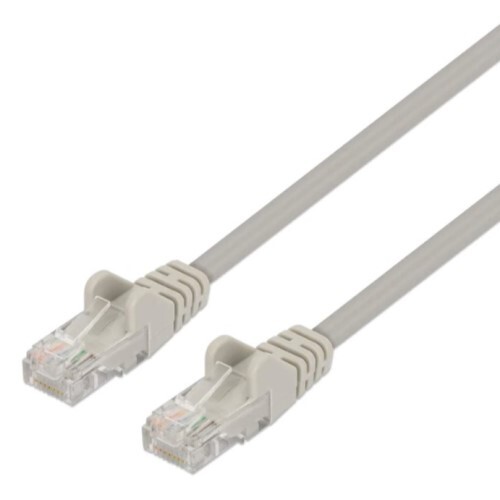 CABLE CAT6 SLIM PATCH 3 FT GRAY