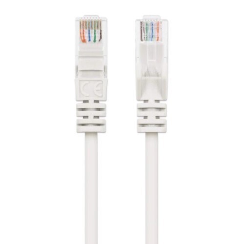 CABLE CAT6 SLIM PATCH 1.0 FT WHITE