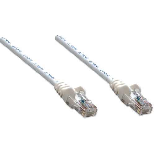 CABLE CAT6 BOOTED WHITE 0.5FT