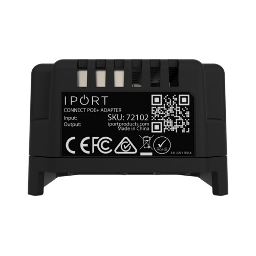 CONNECT POE+ ADAPTER GO-TO SOLUTION FOR POWERING ANY IOS DEVICE IN-WALL