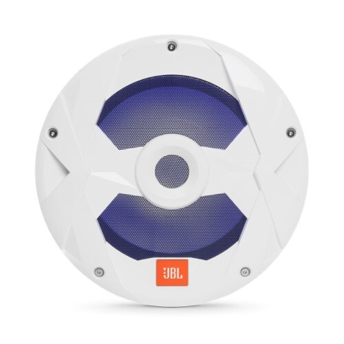 SPEAKERS MARINE 10" 2-WAY MULTI ELEMENT W/ RGB LIGHTING- WHITE