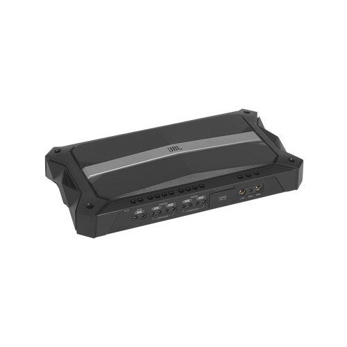 AMPLIFIER CLASS D 75WX4 FULL RANGE +350W MONO SUBWOOFER SYSTEM W CROSSOVER LOW AND HIGH INPUTS RBC