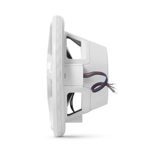 SPEAKERS MARINE 6.5" 2-WAY PREMIUM W/ RGB LIGHTING- WHITE