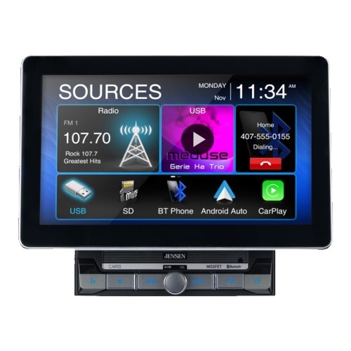 RECEIVER 10.1 INCH WIRELESS CPAA MULTIMEDIA REAR USB INPUT; FRONT&REAR CAMERA INPUT;3 PR 4V RCA PREA