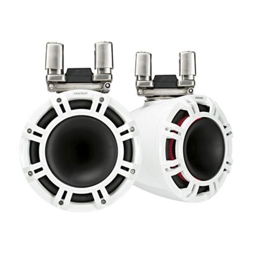 TOWER SYSTEM 9-INCH HORN LOADED PAIR, 4-OHM, WHITE