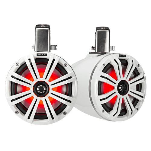 SPEAKER  LOADED MARINE CAN SPEAKER; PAIR; WHITE/WHITE