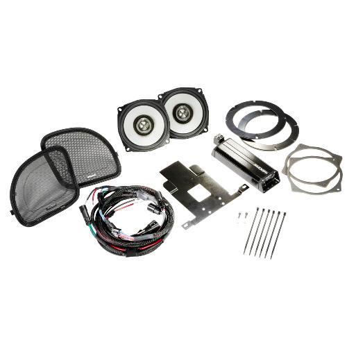 HARLEY DAVIDSON 2015 - NEWER 6.5 FRONT SPEAKER/AMPLIFIER UPGRADE KIT