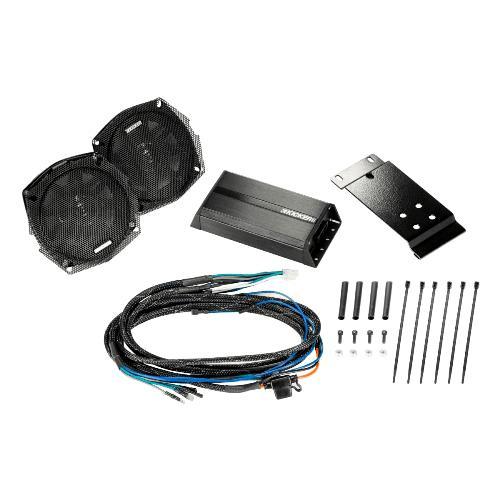 HARLEY DAVIDSON 1998 - 2013 5.25" REAR SPEAKER/AMPLIFIER UPGRADE KIT