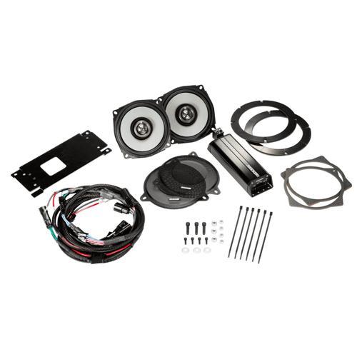 HARLEY DAVIDSON 2014 - NEWER 6.5" FRONT SPEAKER/AMPLIFIER UPGRADE KIT