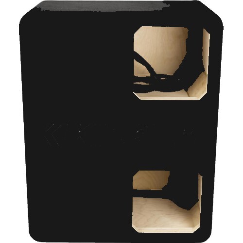 ENCLOSURE KICKER UNLOADED DUAL L7X 12" ENCLOSURE