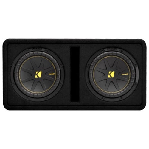 ENCLOSURE DUAL COMPC 10-INCH (25CM) SUBS IN VENTED ENCLOSURE, 2-OHM, 600W