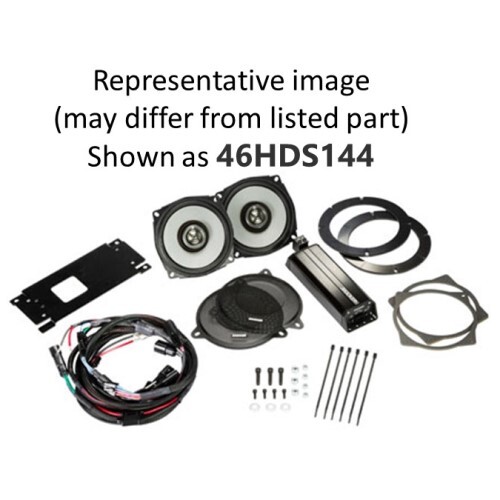 KIT 2014 & UP 6.5”, 4 CHANNEL KIT HARLEY DAVIDSON ELECTRA GLIDE, STREET GLIDE, & ULTRA GLIDE W/GRILL