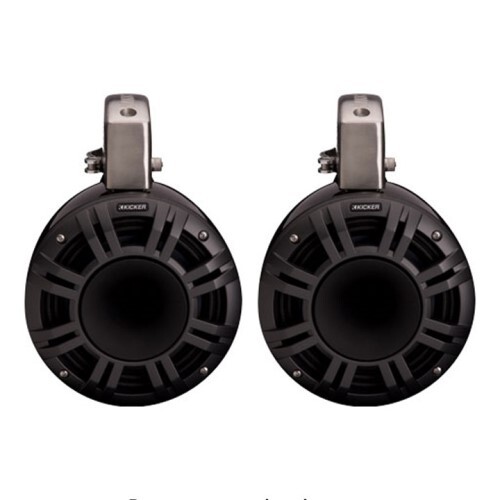 TOWER SYSTEM MARINE KMTCXL8 (200MM) HORN LOADED COMPRESSION DRIVER COAX TOWER SYSTEM, BLACK