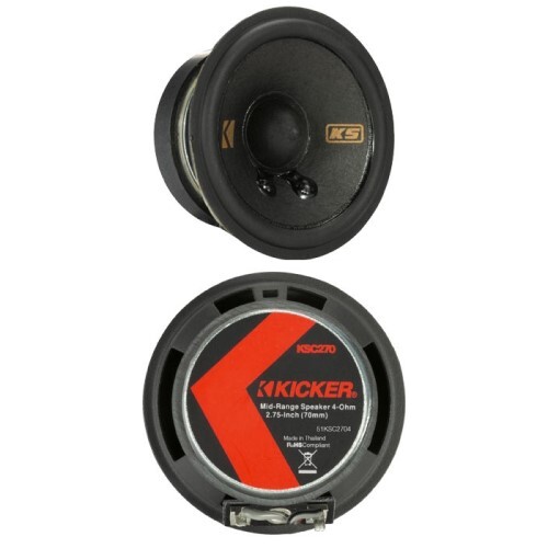 SPEAKER KSC270 2.75" (70MM) SPEAKER, SINGLE OR CENTER,  4OHM