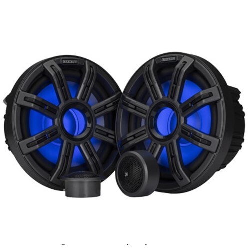 SPEAKER MSS8 8-INCH (20CM) 4-OHM PREMIUM MARINE COMPONENT SPEAKERS