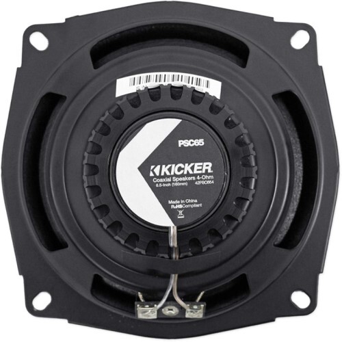 SPEAKER PSC65 6.5-INCH (160MM) POWERSPORTS WEATHER-PROOF COAXIAL SPEAKERS, 4-OHM