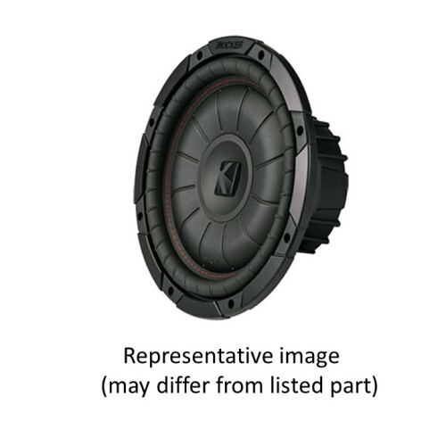 SUBWOOFER CVT12 COMPVT 12-INCH (24CM) SUBWOOFER, 4 OHM SVC