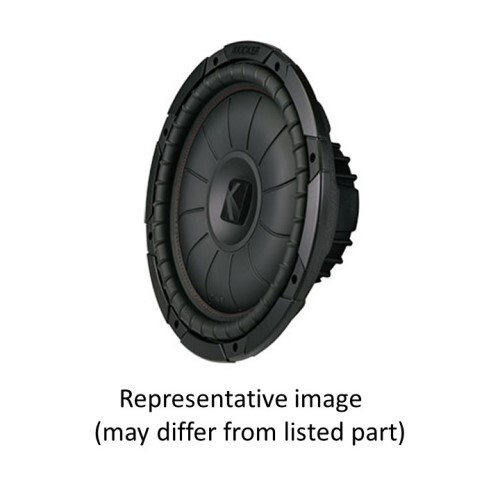 SUBWOOFER CVT12 COMPVT 12-INCH (30CM) SUBWOOFER, 4 OHM SVC